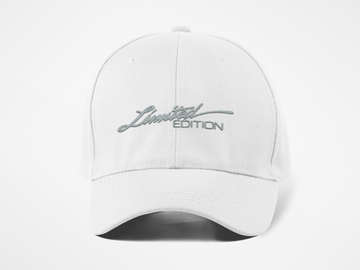 Limited Edition Nakışlı Beyaz Spor Unisex Şapka A+ Kalite Ürün