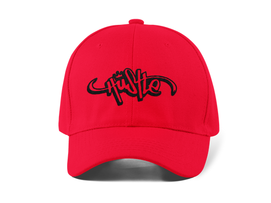 Hustle Nakışlı Beyaz Spor Unisex Şapka A+ Kalite Ürün