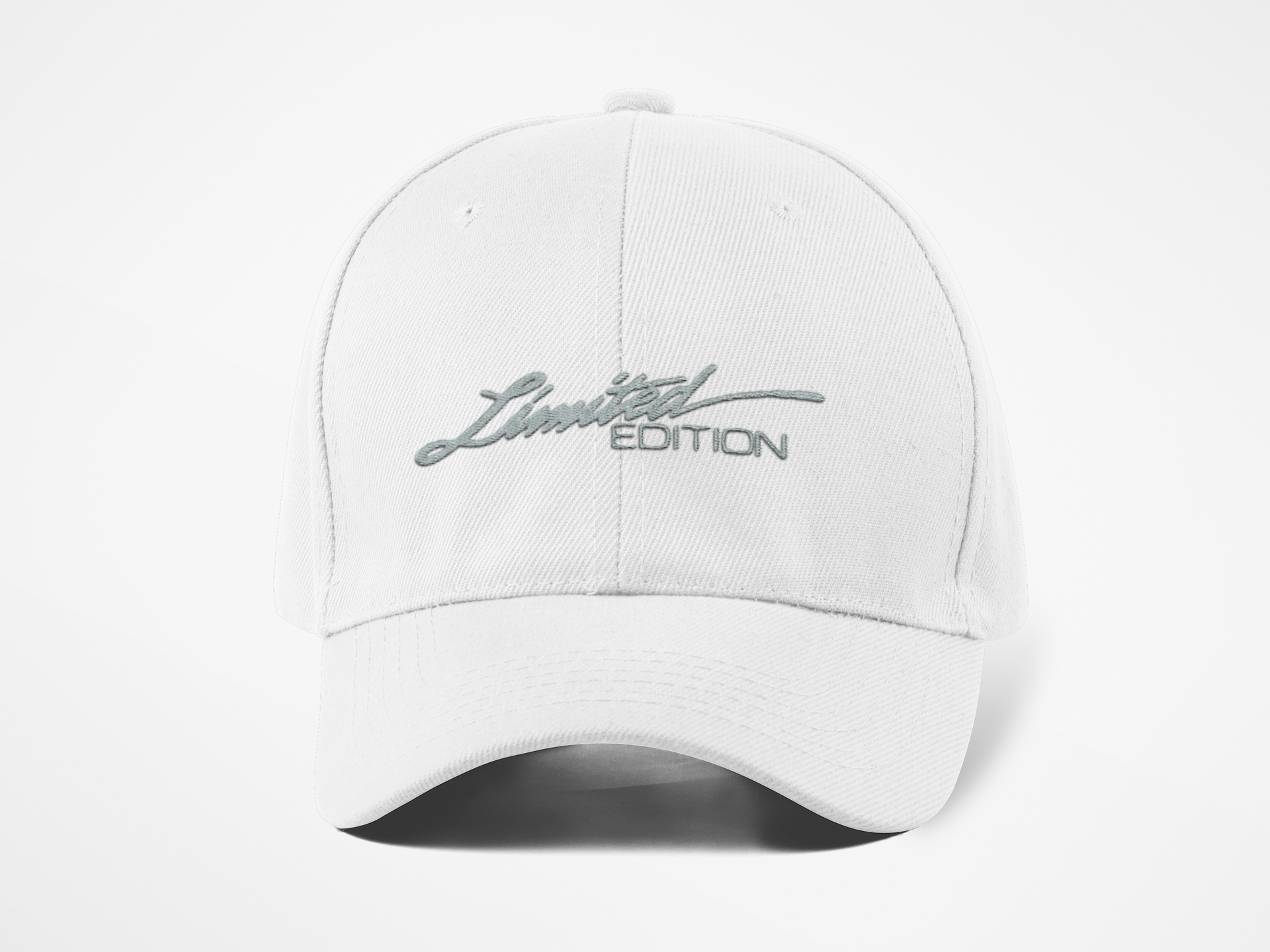 Limited Edition Nakışlı Beyaz Spor Unisex Şapka A+ Kalite Ürün