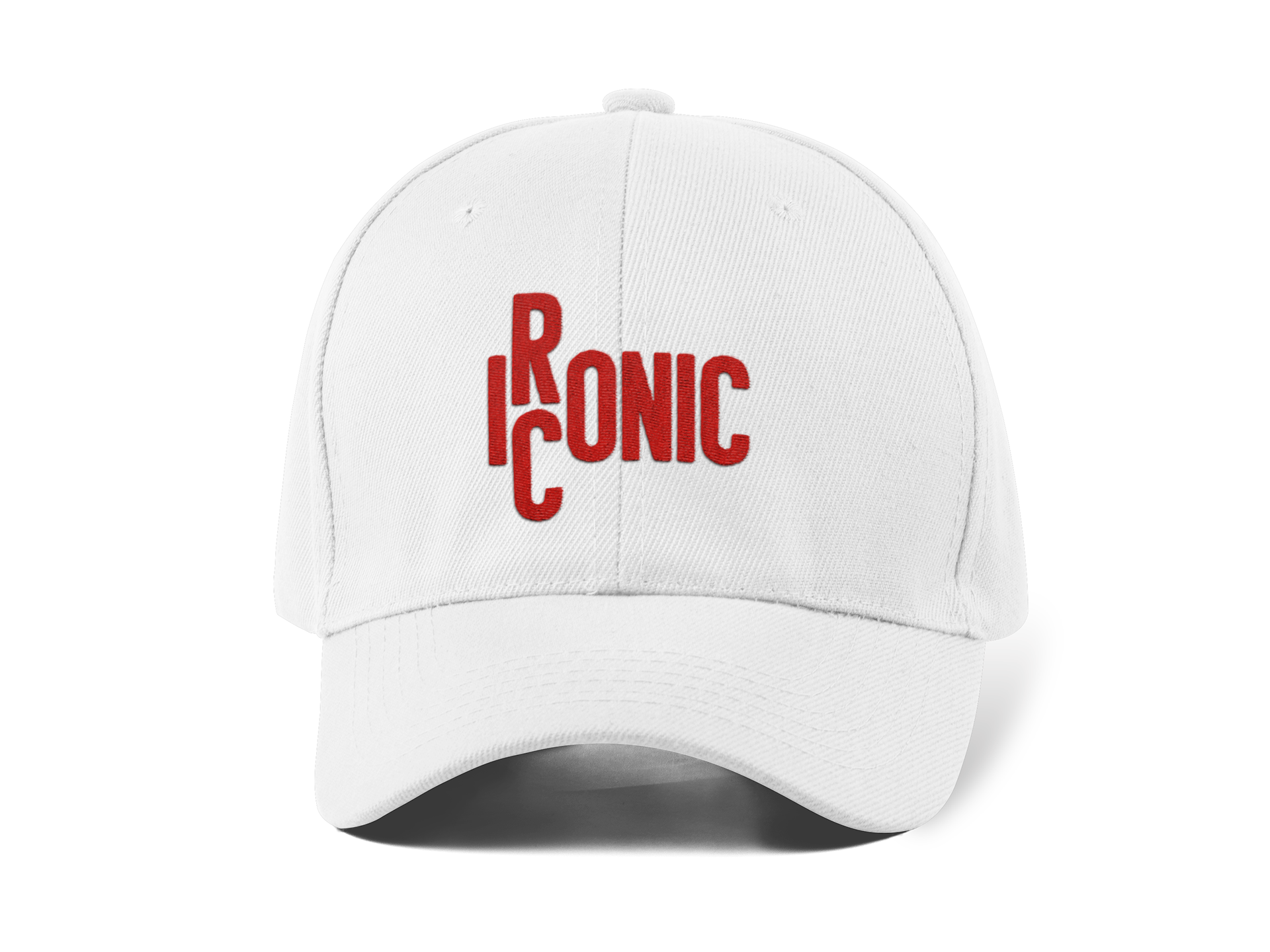 Iconic Nakışlı Beyaz Spor Unisex Şapka A+ Kalite Ürün (Kopya)