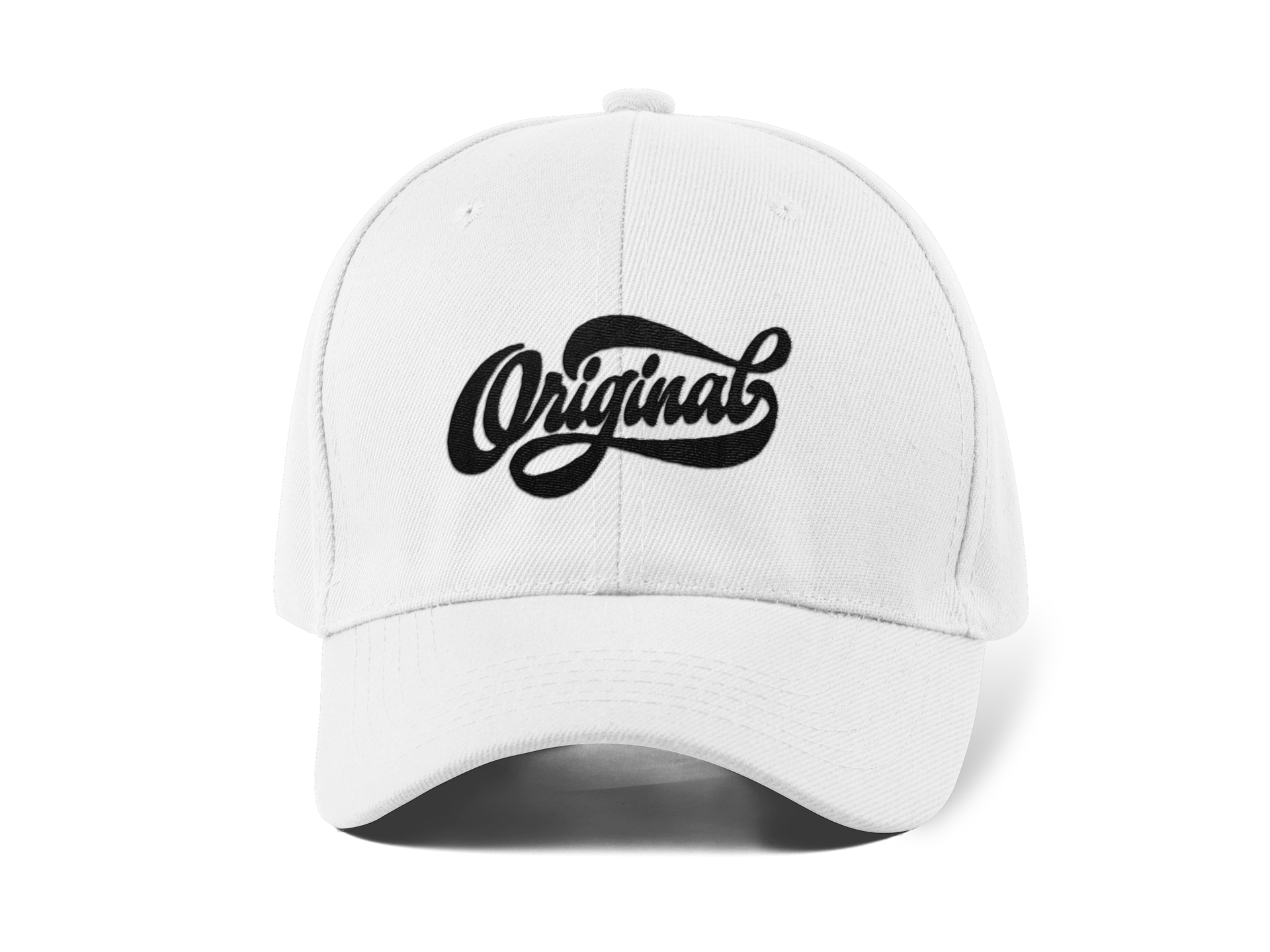 Original Nakışlı Beyaz Spor Unisex Şapka A+ Kalite Ürün