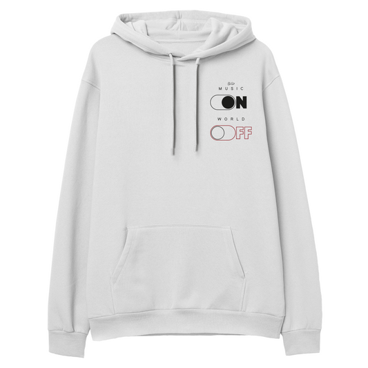 Music On World Off - Regular Hoodie