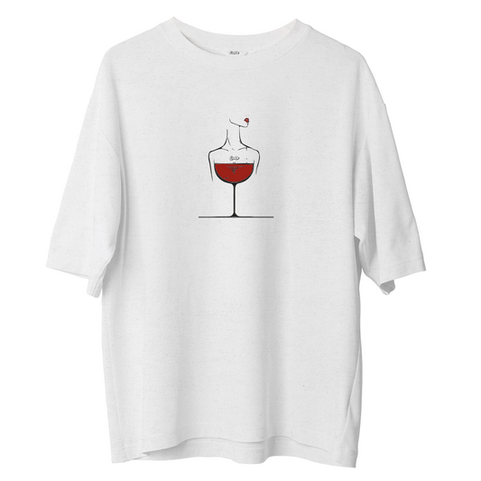 Wine Woman - Oversize T-shirt