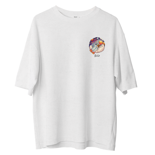 Sleeping Space Man - Oversize T-shirt