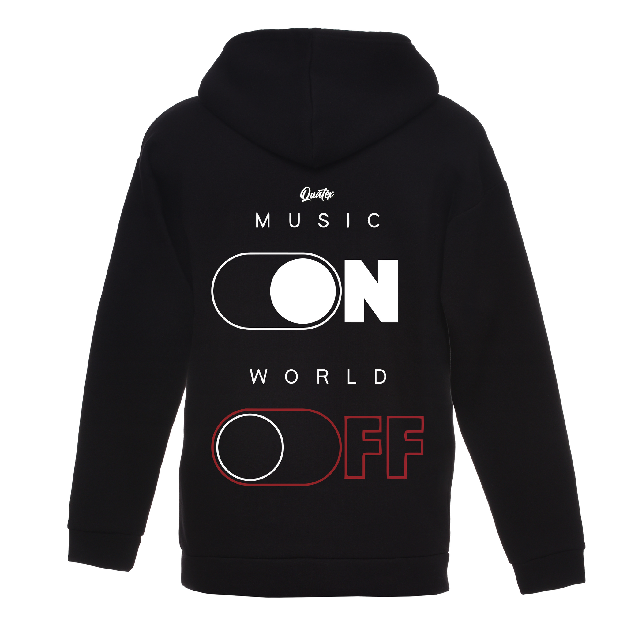 Music On World Off - Oversize Hoodie