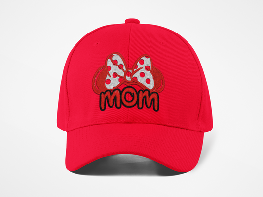 Mickey Mom Nakışlı Beyaz Spor Unisex Şapka A+ Kalite Ürün